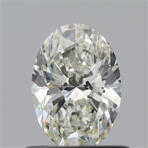 Picture of Natural Diamond 0.60 Carats, Oval with  Cut, I Color, VS2 Clarity and Certified by GIA