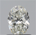 Diamante Natural 0.60 quilates, Ovalado , Color I, claridad VS2 y certificado GIA