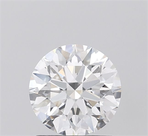 Picture of Lab Grown Diamond 1.01 Carats, Round with Ideal Cut, E Color, VVS2 Clarity and Certified by IGI