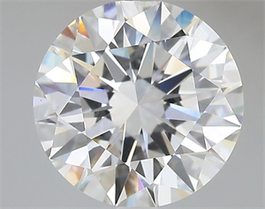 Picture of Lab Grown Diamond 3.55 Carats, Round with Ideal Cut, E Color, VS1 Clarity and Certified by IGI
