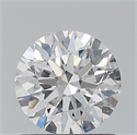 Diamante Natural 0.80 quilates, Redondo , Color D, claridad SI1 y certificado GIA