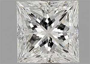 Foto Diamante Natural 1.00 quilates, Princesa , Color I, claridad VVS2 y certificado GIA de