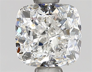 Foto Diamante Natural 0.91 quilates, Del cojín , Color F, claridad SI1 y certificado GIA de