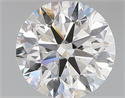 Lab Grown Diamond 1.56 Carats, Round with Ideal Cut, E Color, VS1 Clarity and Certified by IGI