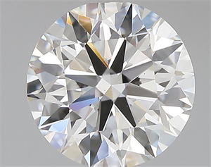 Picture of Lab Grown Diamond 1.56 Carats, Round with Ideal Cut, E Color, VS1 Clarity and Certified by IGI