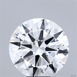 Picture of Lab Grown Diamond 10.02 Carats, Round with Excellent Cut, E Color, VVS2 Clarity and Certified by IGI