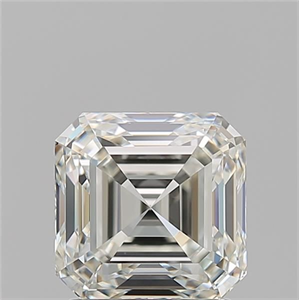 Picture of Natural Diamond 1.80 Carats, Asscher with  Cut, J Color, VVS1 Clarity and Certified by GIA