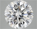 Lab Grown Diamond 3.01 Carats, Round with Ideal Cut, E Color, VS1 Clarity and Certified by IGI