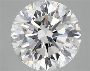 Picture of Lab Grown Diamond 3.01 Carats, Round with Ideal Cut, E Color, VS1 Clarity and Certified by IGI