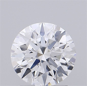 Picture of Lab Grown Diamond 1.06 Carats, Round with Ideal Cut, D Color, VVS2 Clarity and Certified by IGI