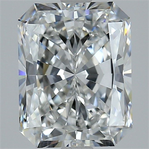 Foto Diamante Natural 3.07 quilates, Radiante , Color F, claridad VVS1 y certificado GIA de