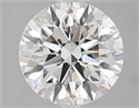 Diamante Natural 1.51 quilates, Redondo , Color H, claridad VVS2 y certificado GIA