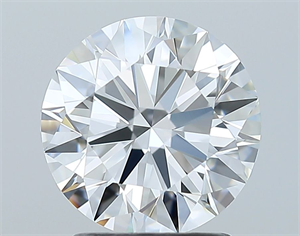 Foto Diamante Natural 2.01 quilates, Redondo , Color E, claridad VVS2 y certificado GIA de