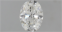 Diamante Natural 0.70 quilates, Ovalado , Color G, claridad VVS1 y certificado GIA