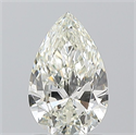 Natural Diamond 1.03 Carats, Pear with  Cut, I Color, VVS2 Clarity and Certified by IGI