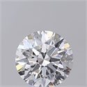 Lab Grown Diamond 1.02 Carats, Round with Excellent Cut, D Color, VVS2 Clarity and Certified by IGI