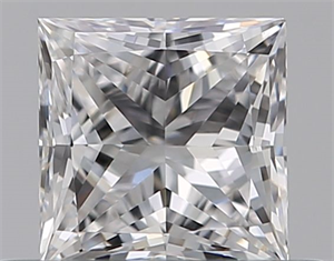 Foto Diamante Natural 0.40 quilates, Princesa , Color D, claridad VVS2 y certificado GIA de