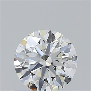 Picture of Natural Diamond 0.50 Carats, Round with Excellent Cut, G Color, VVS1 Clarity and Certified by GIA