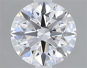 Picture of Lab Grown Diamond 1.54 Carats, Round with Excellent Cut, D Color, VVS1 Clarity and Certified by GIA