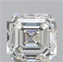 Diamante Natural 3.01 quilates, Asscher , Color K, claridad VS1 y certificado GIA