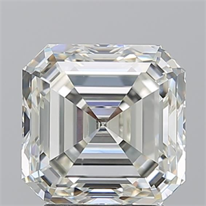 Foto Diamante Natural 3.01 quilates, Asscher , Color K, claridad VS1 y certificado GIA de
