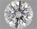 Natural Diamond 1.65 Carats, Round with Excellent Cut, D Color, VS2 Clarity and Certified by GIA