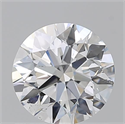 Natural Diamond 0.90 Carats, Round with Excellent Cut, F Color, SI1 Clarity and Certified by GIA