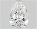 Natural Diamond 1.09 Carats, Pear with  Cut, D Color, VVS1 Clarity and Certified by GIA