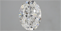 Diamante Natural 3.01 quilates, Ovalado , Color F, claridad SI1 y certificado GIA