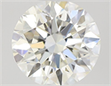 Diamante Natural 0.50 quilates, Redondo , Color J, claridad VVS1 y certificado GIA