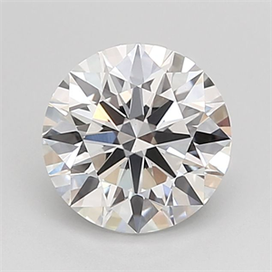 Picture of Lab Grown Diamond 1.55 Carats, Round with Ideal Cut, E Color, VS2 Clarity and Certified by IGI