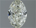 Natural Diamond 1.40 Carats, Oval with  Cut, I Color, VVS2 Clarity and Certified by IGI