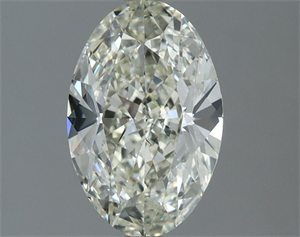 Picture of Natural Diamond 1.40 Carats, Oval with  Cut, I Color, VVS2 Clarity and Certified by IGI