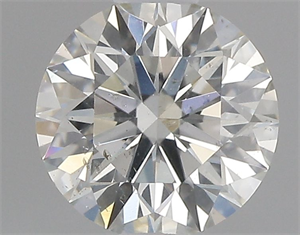 Foto Diamante Natural 0.52 quilates, Redondo , Color I, claridad SI2 y certificado GIA de