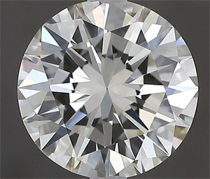 Picture of Natural Diamond 1.00 Carats, Round with Very Good Cut, I Color, VVS1 Clarity and Certified by IGI