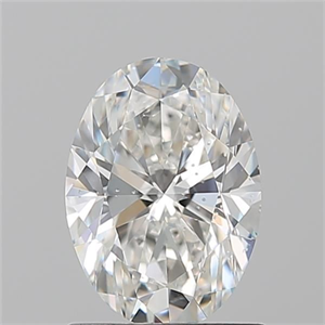 Picture of Natural Diamond 1.21 Carats, Oval with  Cut, G Color, SI2 Clarity and Certified by GIA