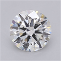 Del inventario de diamantes de laboratorio, 1.51 quilates, Redondo , Color F, claridad VVS2 y certificado IGI