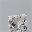 Diamante Natural 0.32 quilates, Princesa , Color F, claridad SI2 y certificado GIA