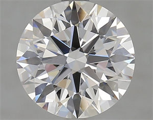 Picture of Lab Grown Diamond 2.68 Carats, Round with Excellent Cut, D Color, VVS1 Clarity and Certified by GIA
