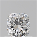Natural Diamond 0.50 Carats, Cushion with  Cut, G Color, VVS2 Clarity and Certified by GIA