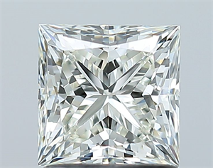Picture of Natural Diamond 1.32 Carats, Princess with  Cut, H Color, VVS1 Clarity and Certified by IGI