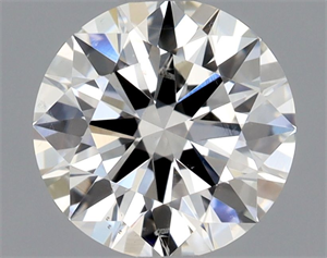 Picture of Natural Diamond 0.72 Carats, Round with Excellent Cut, G Color, SI2 Clarity and Certified by GIA