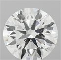 Del inventario de diamantes de laboratorio, 2.42 quilates, Redondo , Color E, claridad VVS2 y certificado IGI