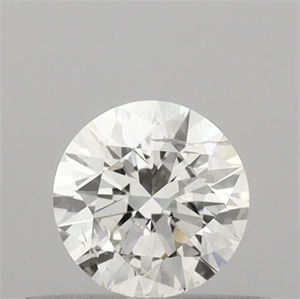 Picture of Natural Diamond 0.40 Carats, Round with Excellent Cut, I Color, SI2 Clarity and Certified by IGI