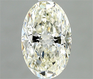 Picture of Natural Diamond 0.66 Carats, Oval with  Cut, J Color, VS1 Clarity and Certified by IGI