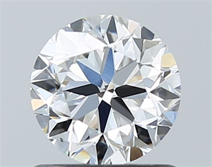 Picture of Natural Diamond 0.90 Carats, Round with Very Good Cut, D Color, VS2 Clarity and Certified by GIA