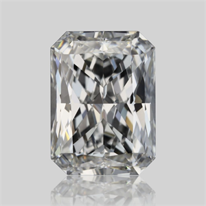 Picture of Natural Diamond 0.70 Carats, Radiant with  Cut, F Color, VVS1 Clarity and Certified by GIA