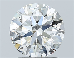 Picture of Natural Diamond 1.50 Carats, Round with Excellent Cut, H Color, VVS1 Clarity and Certified by GIA