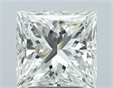 Natural Diamond 2.52 Carats, Princess with  Cut, I Color, VS2 Clarity and Certified by IGI