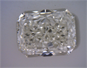 Natural Diamond 1.70 Carats, Radiant with  Cut, J Color, VS2 Clarity and Certified by GIA
